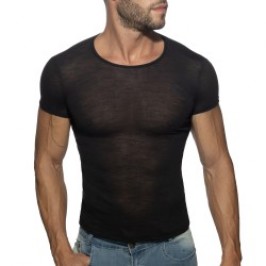 T-shirt fiamma sottile - nero