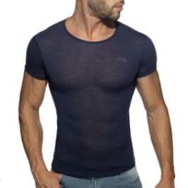 T-shirt fiamma sottile - navy