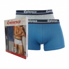 Lot de 2 boxers gris chiné...