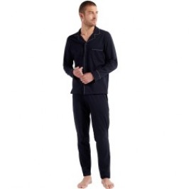 Pyjama de la marque HOM - Pyjama HOM Albert - bleu marine - Ref : 402802 00RA