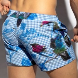 Short de bain de la marque ES COLLECTION - Boardshort birds - Ref : 2303 C08