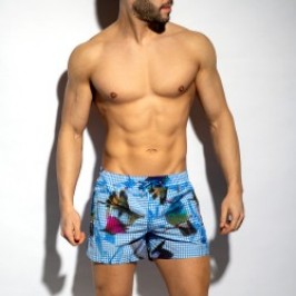 Short de bain de la marque ES COLLECTION - Boardshort birds - Ref : 2303 C08