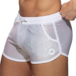 Short Glitter - blanc