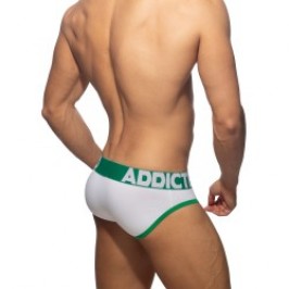 Slip der Marke ADDICTED - Slip ouvert Fly cotton - vert - Ref : AD1202 C18