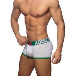 Boxershorts, Shorty der Marke ADDICTED - Trunk ouvert Fly Cotton - vert - Ref : AD1203 C18