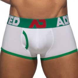 Pantaloncini boxer, Shorty del marchio ADDICTED - Trunk ouvert Fly Cotton - vert - Ref : AD1203 C18