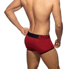 Boxer, shorty de la marque ADDICTED - Trunk ouvert Fly Cotton - noir - Ref : AD1203 C10