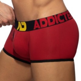 Boxer, shorty de la marque ADDICTED - Trunk ouvert Fly Cotton - noir - Ref : AD1203 C10