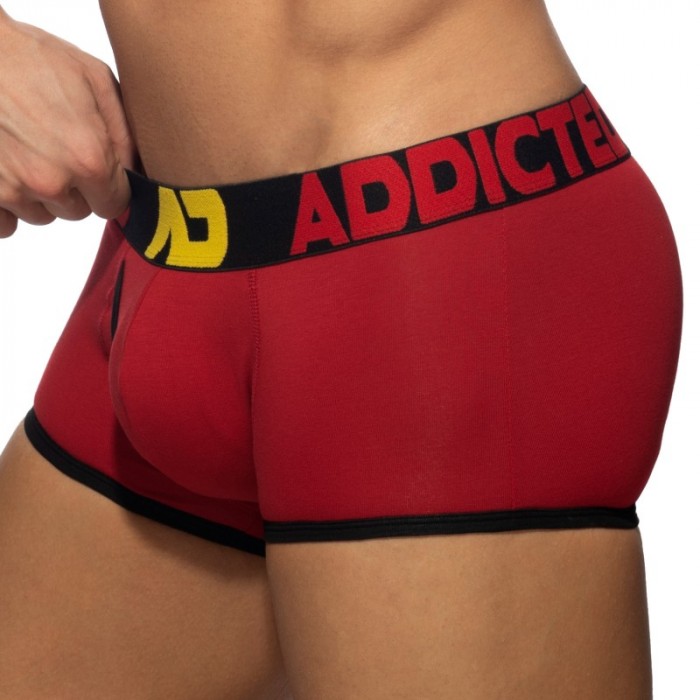 Shorts Boxer, Shorty de la marca ADDICTED - copy of Trunk ouvert Fly Cotton - vert - Ref : AD1203 C10