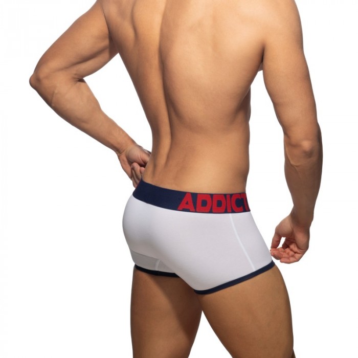 Boxer shorts, Shorty of the brand ADDICTED - copy of Trunk ouvert Fly Cotton - vert - Ref : AD1203 C09