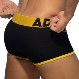 Boxer shorts, Shorty of the brand ADDICTED - copy of Trunk ouvert Fly Cotton - vert - Ref : AD1203 C03