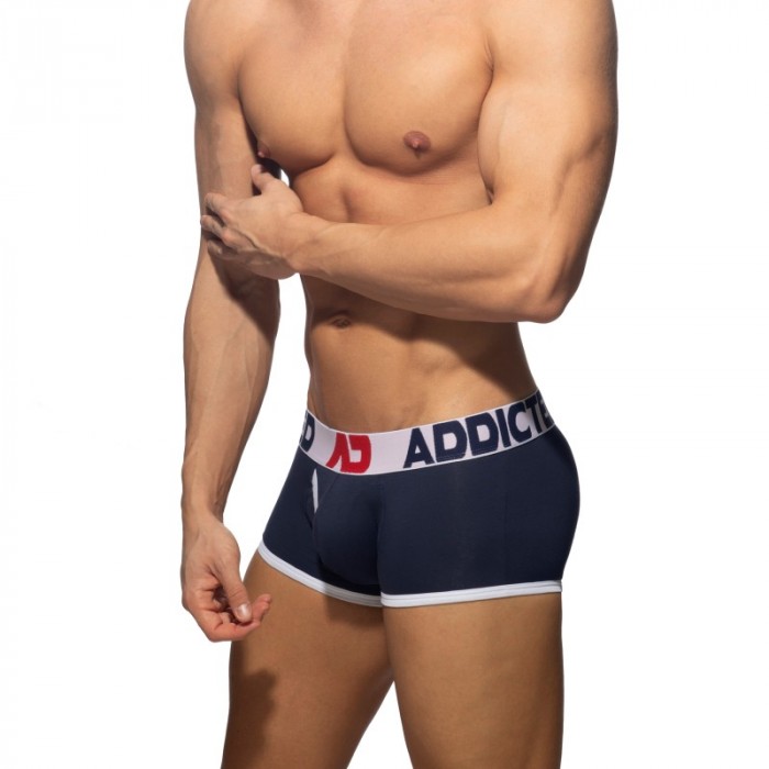 Boxershorts, Shorty der Marke ADDICTED - copy of Trunk ouvert Fly Cotton - vert - Ref : AD1203 C10