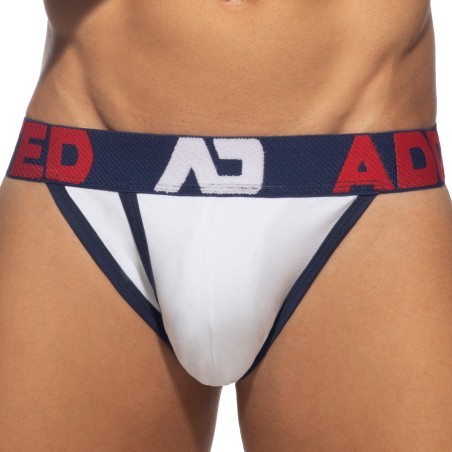Bikini Ouvert Fly Cotton - marine