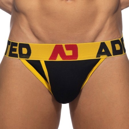 Bikini Abierto Mosca Algodón - amarillo