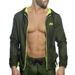 Loop-mesh - black hooded...