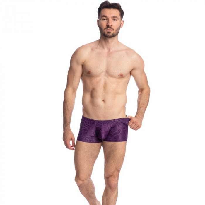 Boxer shorts, Shorty of the brand L HOMME INVISIBLE - Héliotrope - Shorty push-up - Ref : MY14 LIO J12