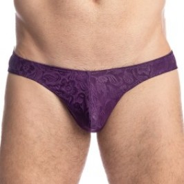 Slip, Tanga de la marque L HOMME INVISIBLE - Héliotrope - Mini Slip - Ref : UW22 LIO J12