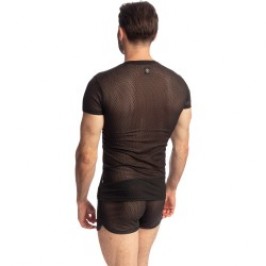 Mangas cortas de la marca L HOMME INVISIBLE - Black Sugar - Camiseta - Ref : MY73 SUG 001