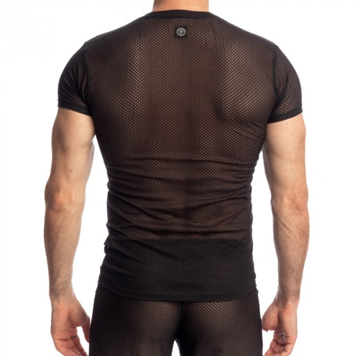 Mangas cortas de la marca L HOMME INVISIBLE - Black Sugar - Camiseta - Ref : MY73 SUG 001