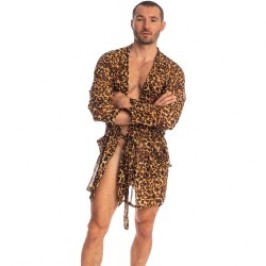bathrobe, Robe of the brand L HOMME INVISIBLE - Léopard - Kimono - Ref : HW140 LEO23