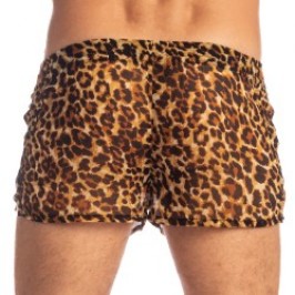 Breve del marchio L HOMME INVISIBLE - Leopard - Pantaloncini - Ref : SP06 LEO23