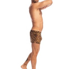 Short of the brand L HOMME INVISIBLE - Leopard - Short - Ref : SP06 LEO23
