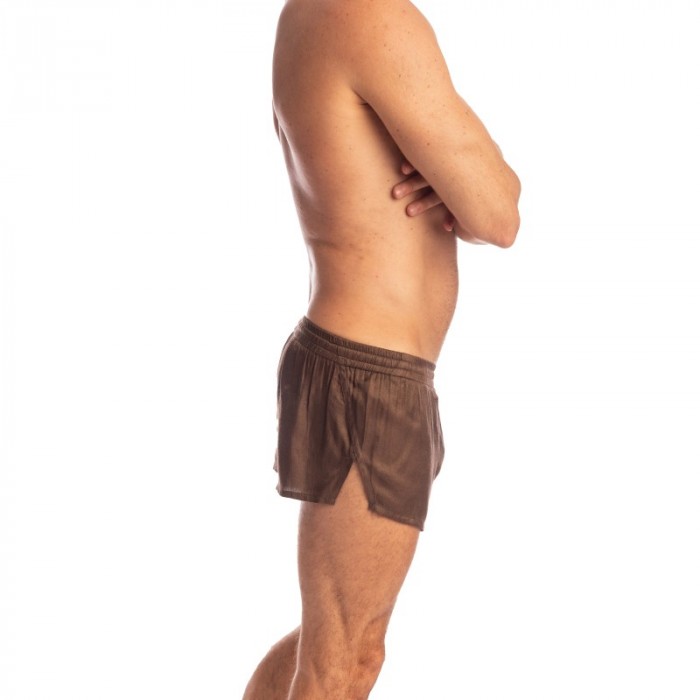 Kurze der Marke L HOMME INVISIBLE - Golden Boy - Weensy Split Shorts - Ref : SP06 GBOY19