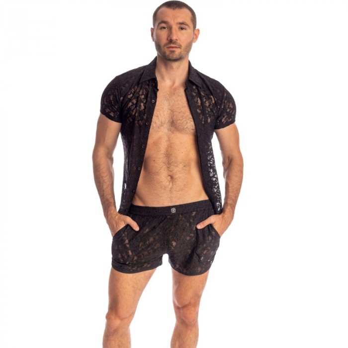 Chemise de la marque L HOMME INVISIBLE - Black Lotus - Chemise - Ref : HW122 ARA 001