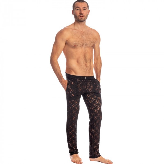 Pantalon de la marque L HOMME INVISIBLE - Black Lotus - Pantalon - Ref : HW169 ARA 001