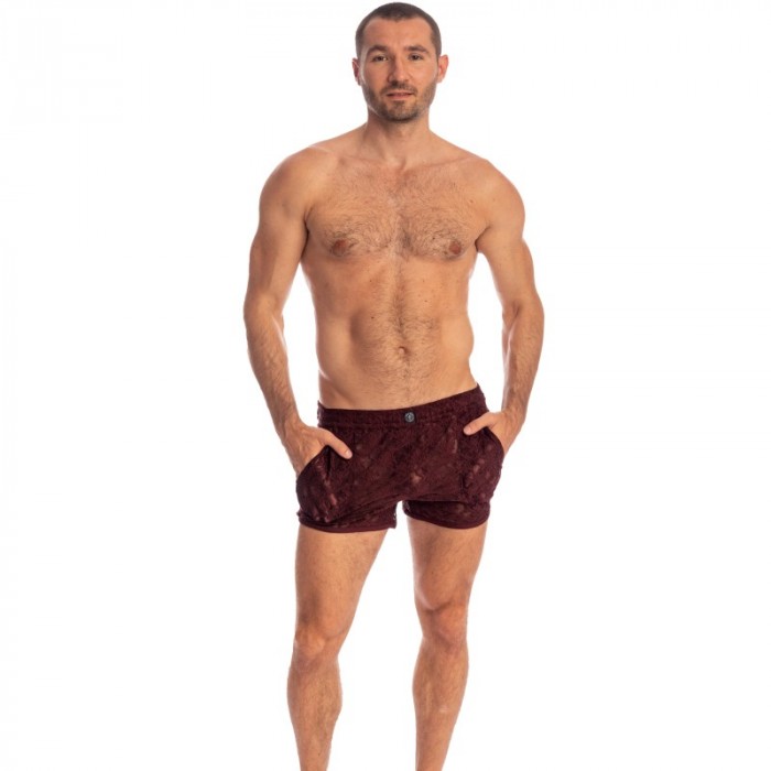 Short de la marque L HOMME INVISIBLE - Winter lotus - Short Sensations - Ref : HW130 ARA C19