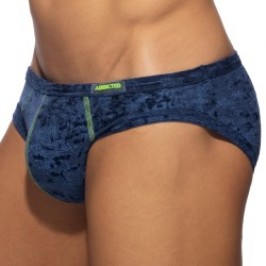 Bikini Velvet Shady - navy