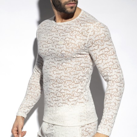 Camiseta de manga larga Spider - ivory