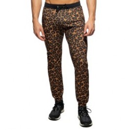 Pantaloni sportivi leopardati