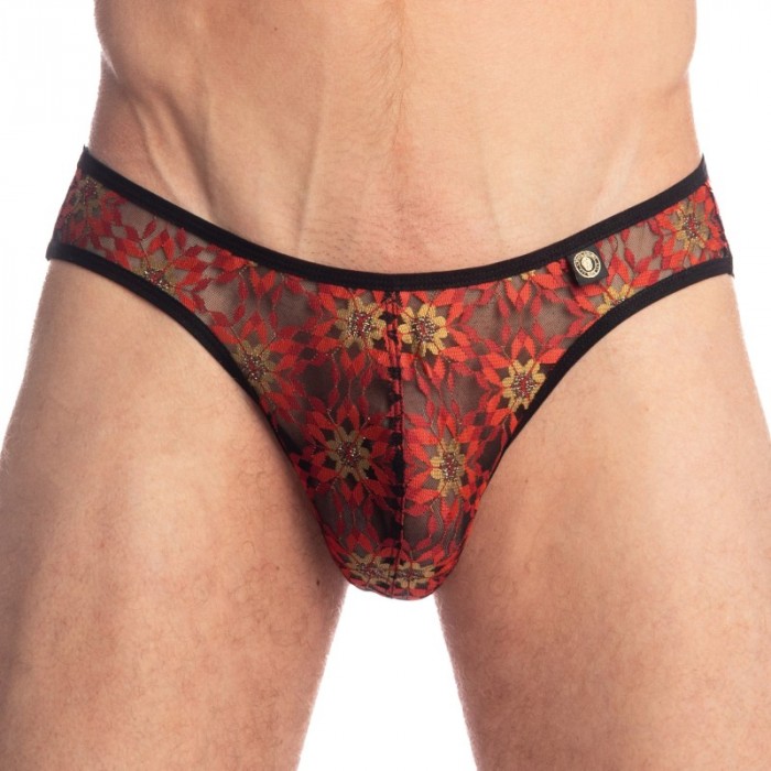 Slip de la marca L HOMME INVISIBLE - Mandala - Mini Calzoncillos - Ref : MY44 MAN R09