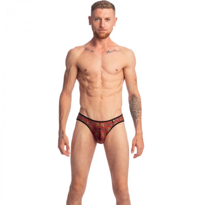 Slip, Tanga de la marque L HOMME INVISIBLE - Mandala - Mini Slip - Ref : MY44 MAN R09