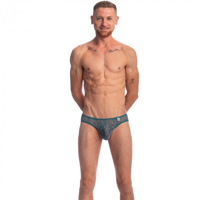 Brief of the brand L HOMME INVISIBLE - Viorne Lagon - Mini Briefs - Ref : MY44 VIO 043