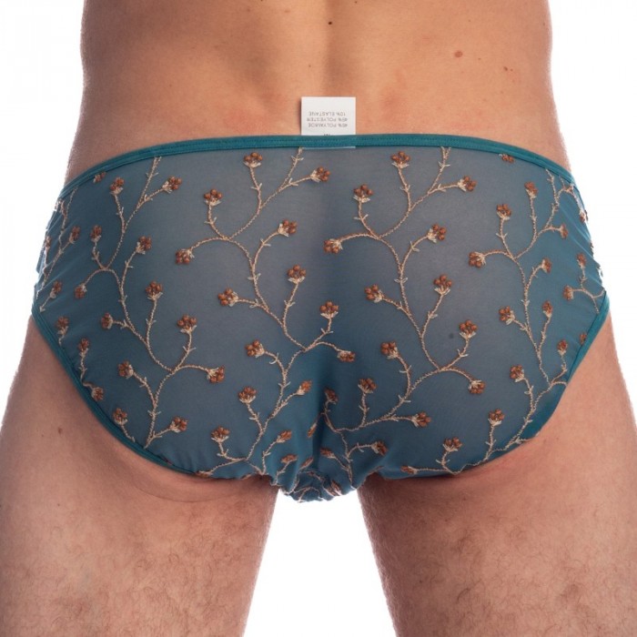 Slip de la marca L HOMME INVISIBLE - Viorne Lagon - Mini Calzoncillos - Ref : MY44 VIO 043