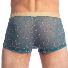 Boxer, shorty de la marque L HOMME INVISIBLE - Viorne Lagon - Hipster Push-Up - Ref : MY39 VIO 043