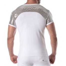 Maniche del marchio TOF PARIS - T-shirt glitter argento Tof Paris - Ref : TOF360A