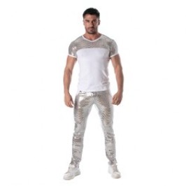 Short Sleeves of the brand TOF PARIS - Tof Paris silver sequin T-shirt - Ref : TOF360A