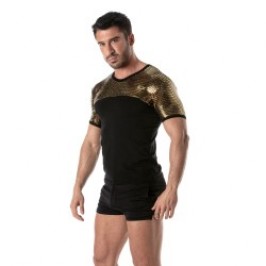 Short Sleeves of the brand TOF PARIS - Tof Paris gold sequin T-shirt - Ref : TOF360O