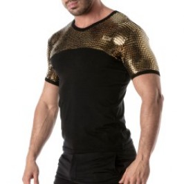 Maniche del marchio TOF PARIS - T-shirt glitter oro Tof Paris - Ref : TOF360O