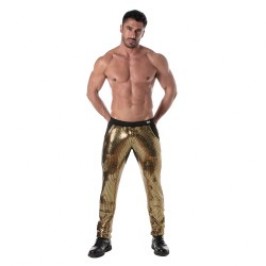 Pants of the brand TOF PARIS - Tof Paris gold sequin pants - Ref : TOF361O