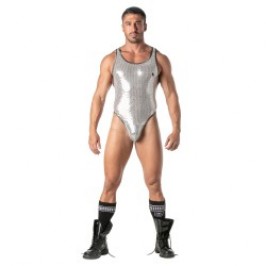 Body of the brand TOF PARIS - Silver sequined thong bodysuit Tof Paris - Ref : TOF365A