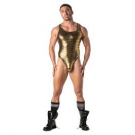 Body of the brand TOF PARIS - Tof Paris gold sequined thong bodysuit - Ref : TOF365O