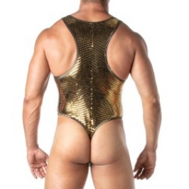 Body of the brand TOF PARIS - Tof Paris gold sequined thong bodysuit - Ref : TOF365O